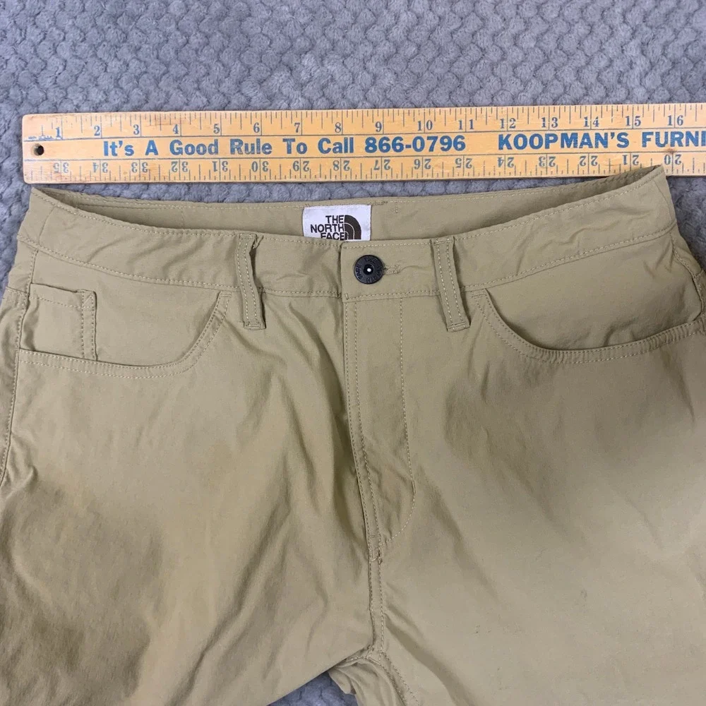 The North Face Motion Pants Mens 32 Khaki Tan Hiking Outdoor NF0A3BE3